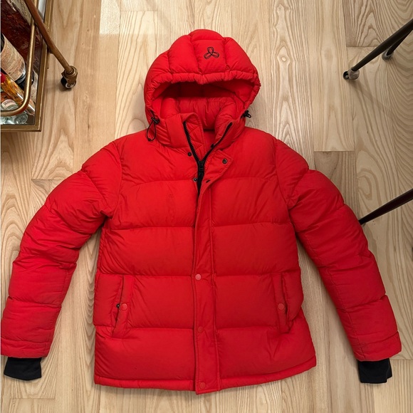Aritzia Bold Red Puffer Jacket - Picture 1 of 2